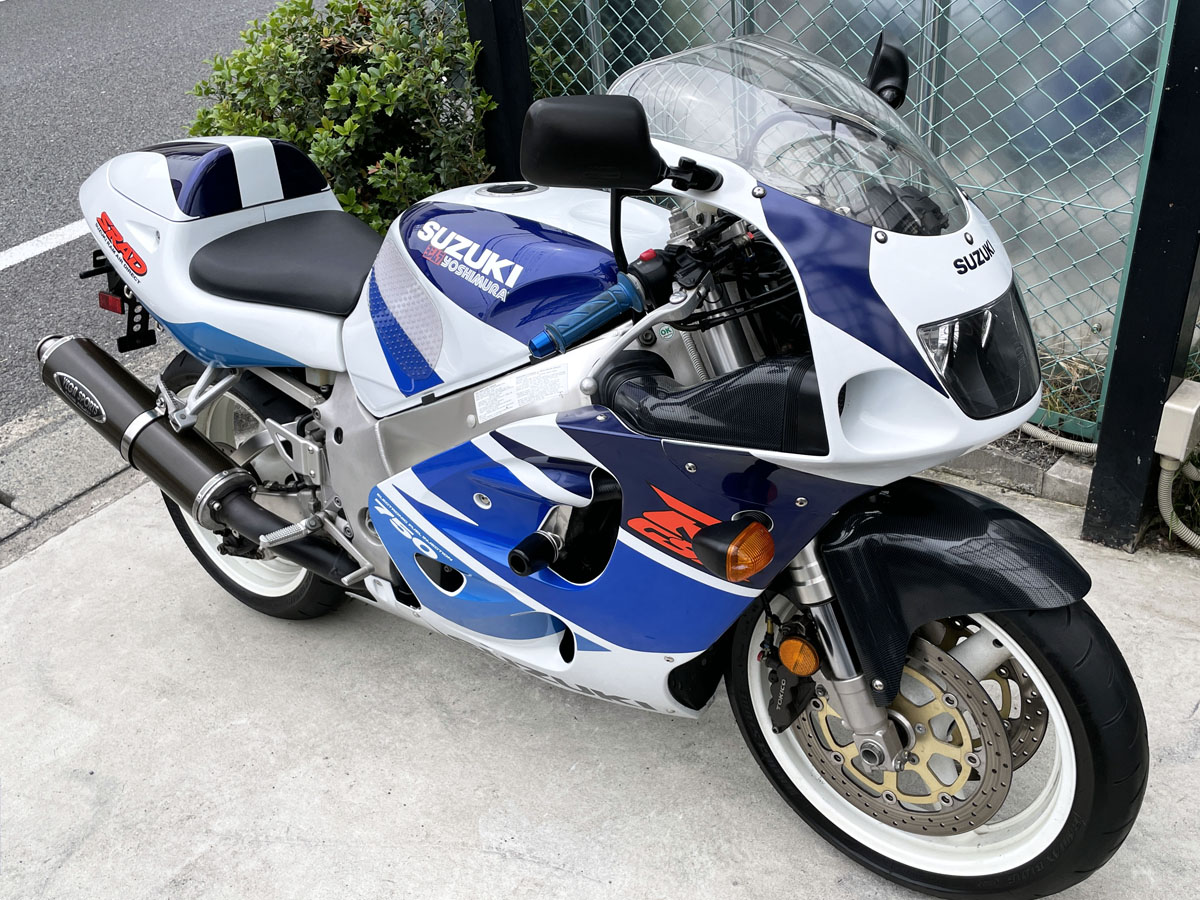 SUZUKI GSX-R750 GR7DA – 京都のバイクショップSPEC-M（スペックエム