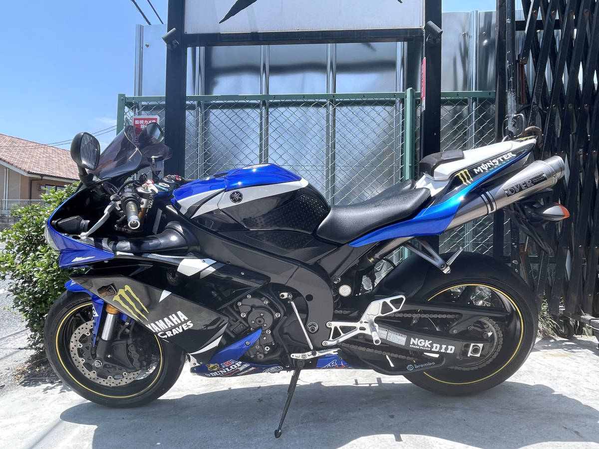 YZF-R1 4C8 純正左側サイドカウル 美品