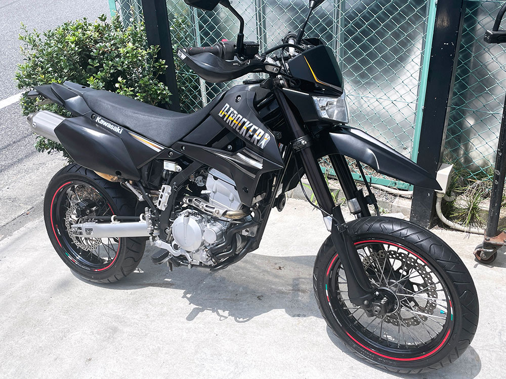 カワサキ Dトラッカー x d-tracker x 外装 2009年式