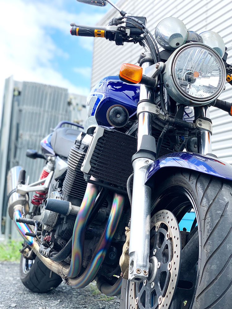 GSX1400 エキパイマフラー スズキ 純正  バイク 部品 GY71A 後期 コケキズ無し 品薄 希少品 車検 Genuine:22228565