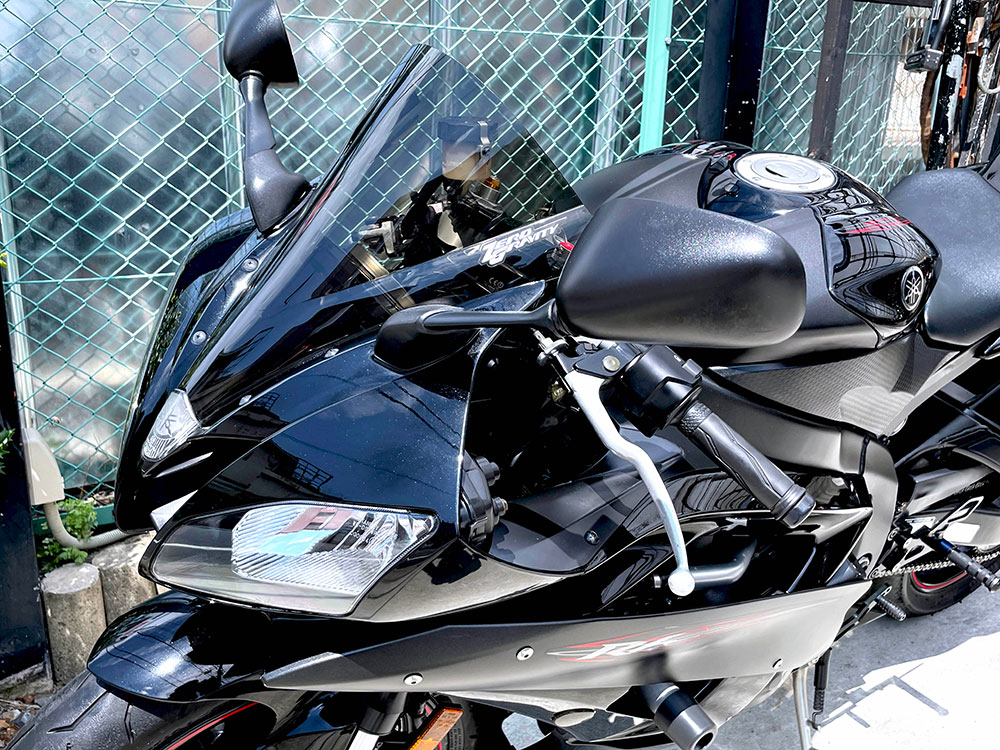 ドッグファイトレーシング チタンフルエキゾーストマフラー 60.5 YZF