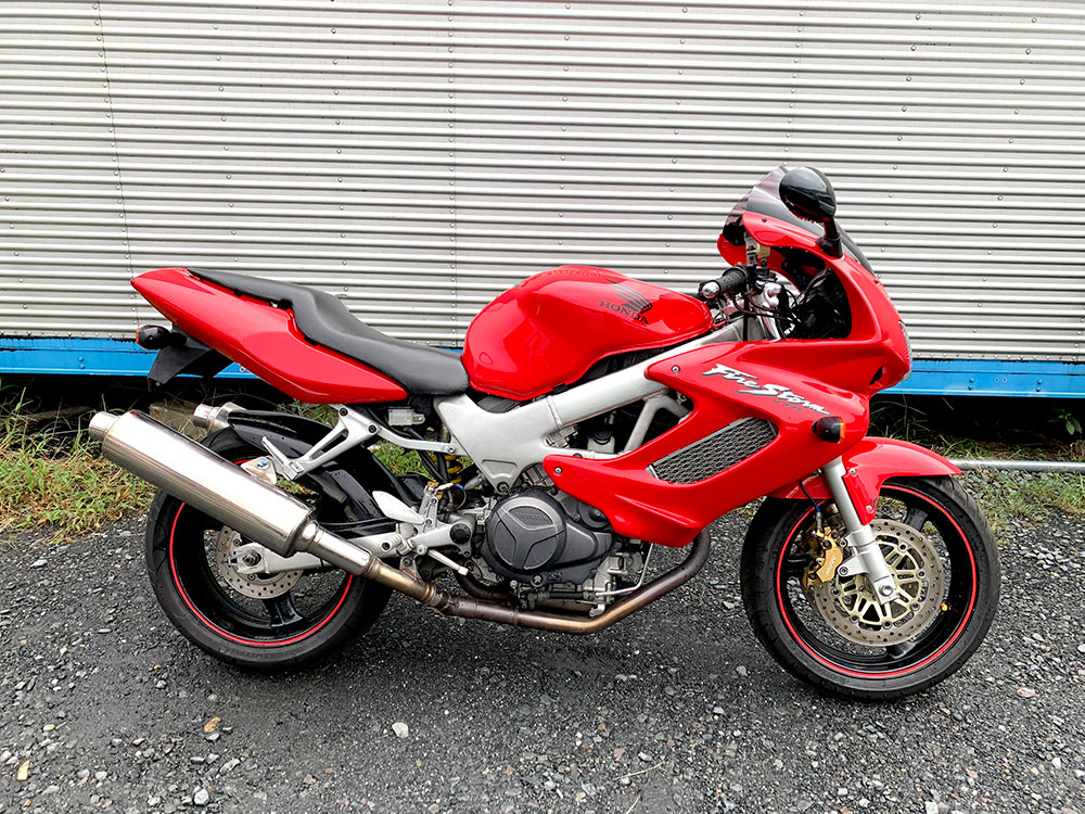 VTR1000F シート MBB ホンダ 純正  バイク 部品 SC36 張り替えベースに ファイアーストーム 品薄 希少品 車検 Genuine:22303242