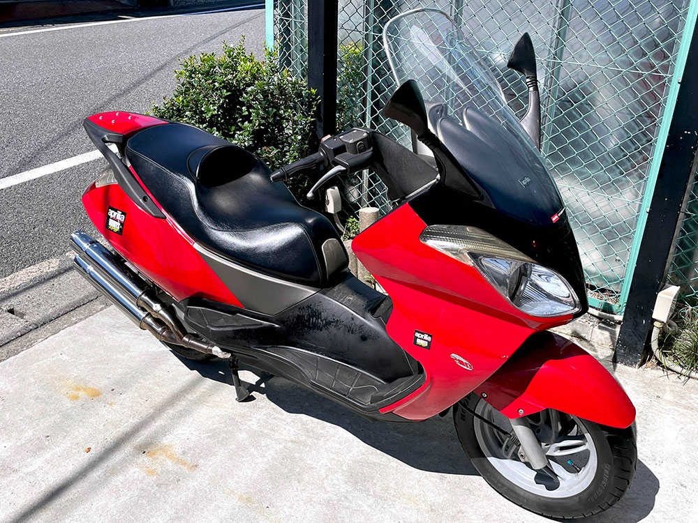 【更に値引きしました！】アプリリア アトランティック200 走行不可 更に値引きしました！】アプリリア アトランティック200 走行