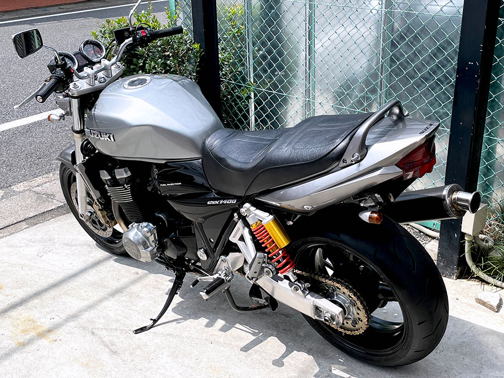 GSX1400 ハンドル 42F00 スズキ 純正 バイク 部品 GY71A 幅720mm 曲がり無し 品薄 希少品 車検 Genuine:22311333