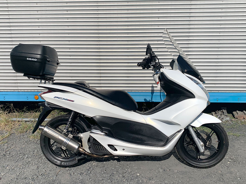 中古バイク 入荷予定！ HONDA PCX150 KF12 – 京都のバイクショップSPEC ...