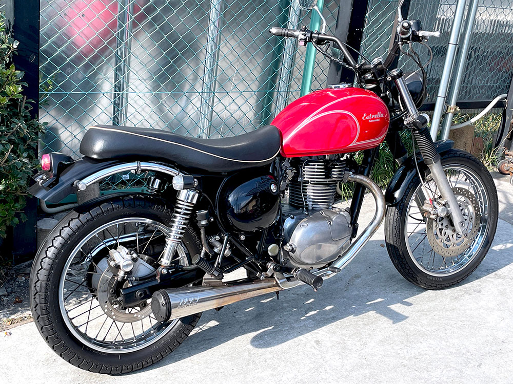 本物保証，人気】 スーパートラップマフラー エストレヤ