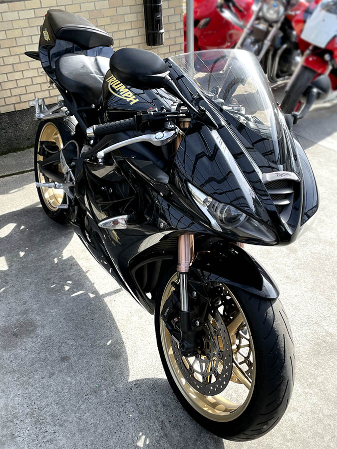 国交省東北地方整備局 Triumph Daytona 675 腕時計 - 時計