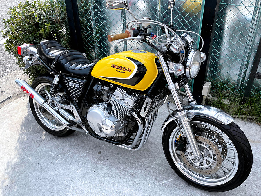 HONDA CB400FOUR NC36 – 京都のバイクショップSPEC-M(スペックエム