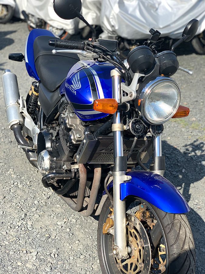 バイクパーツ CB400SF VTEC SPEC2 NC39-1001xxx の タンクラバー