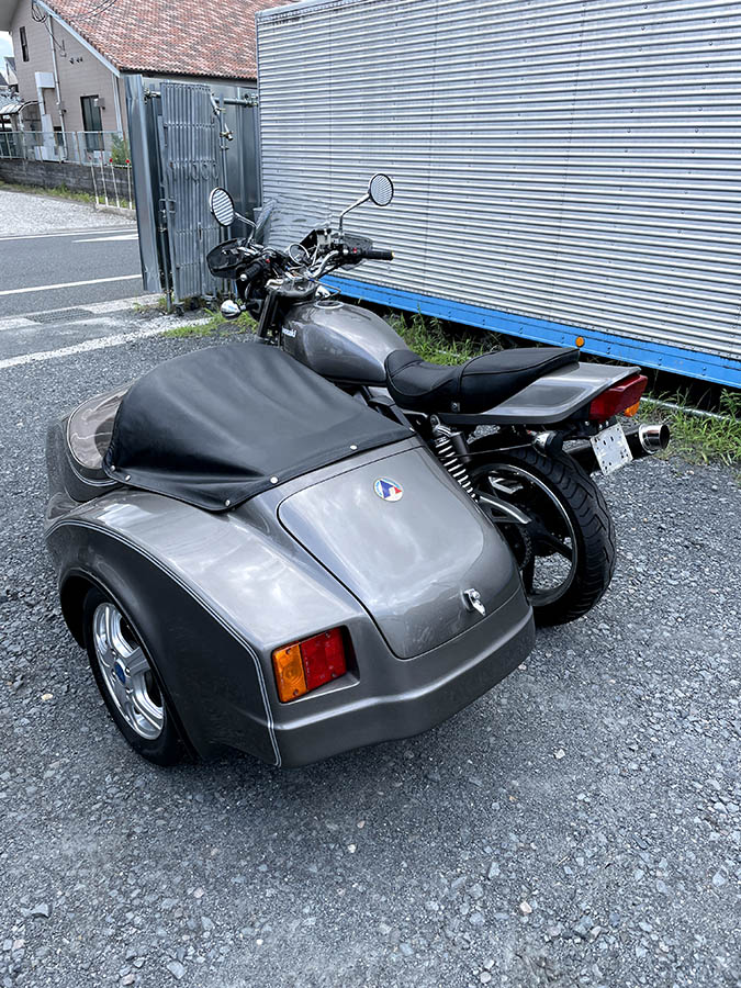 京都 中古バイク カワサキ KAWASAKI ZEPHYR400 Sidecar – 京都の
