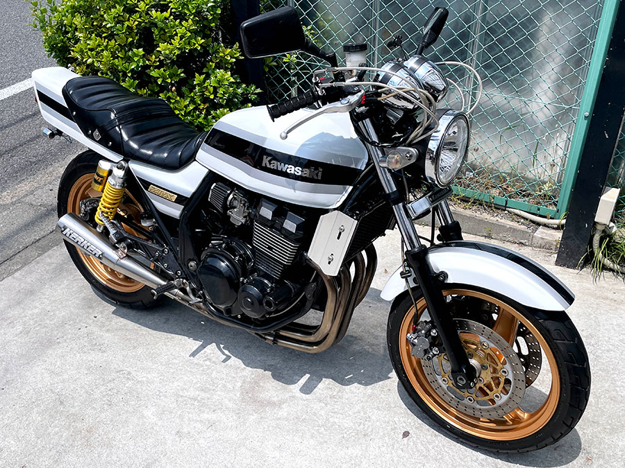 KAWASAKI ZRX-2 ZR400E – 京都のバイクショップSPEC-M(スペックエム