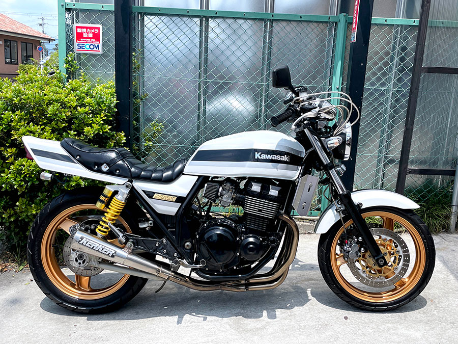 KAWASAKI ZRX-2 ZR400E – 京都のバイクショップSPEC-M(スペックエム
