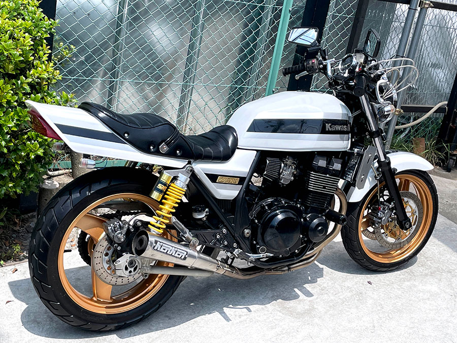 KAWASAKI ZRX-2 ZR400E – 京都のバイクショップSPEC-M(スペックエム
