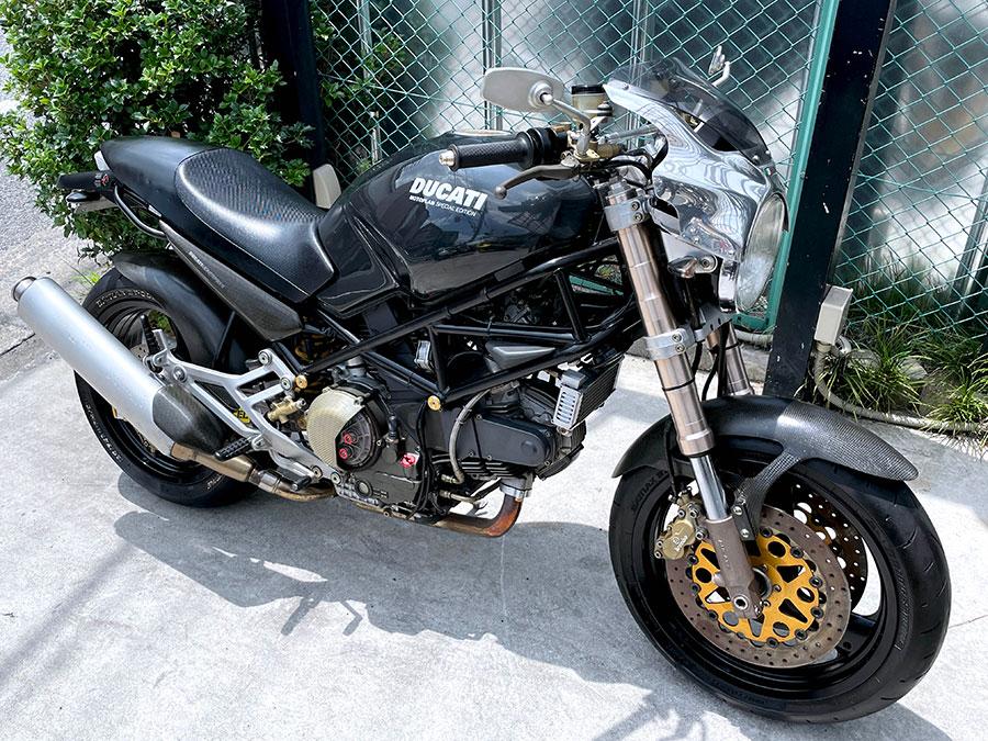 【値段交渉可】DUCATI monster900 マフラー Φ50