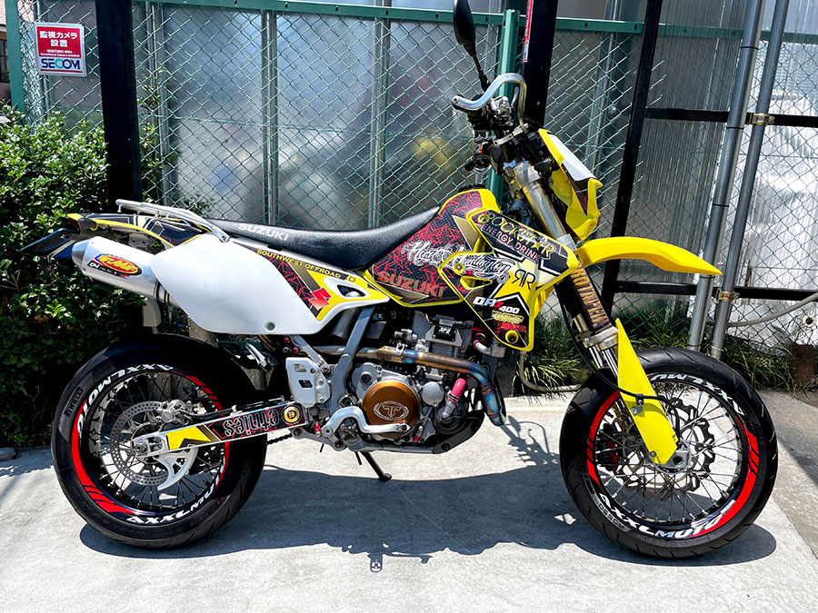 ラジエータータンク SUZUKI スズキ DR-Z400 DRZ400 S E SM DR-Z400S DR