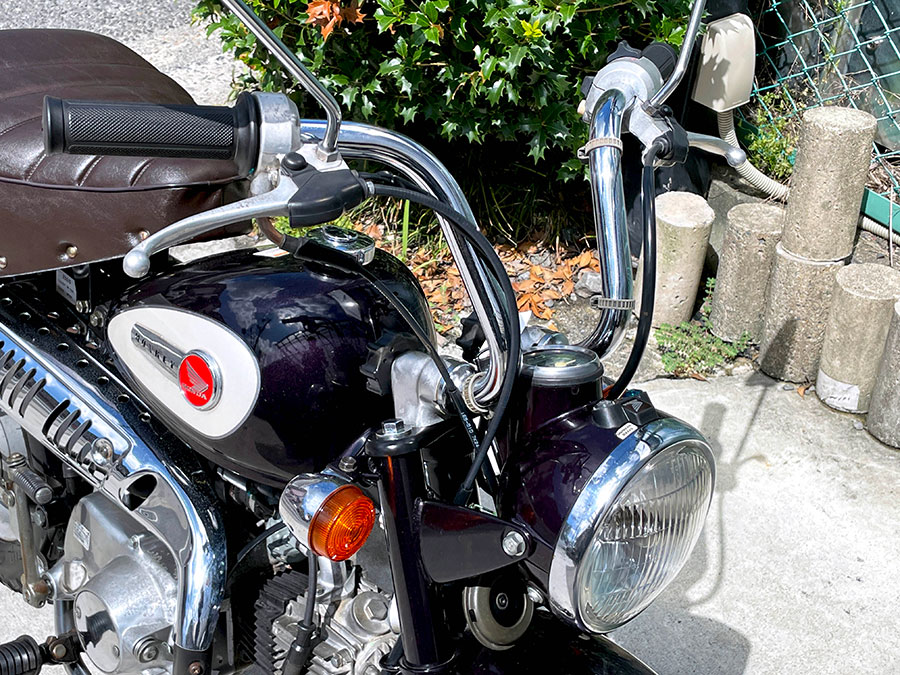 ホンダモンキータンクのペイントです。 - ドリーム商會ブログ