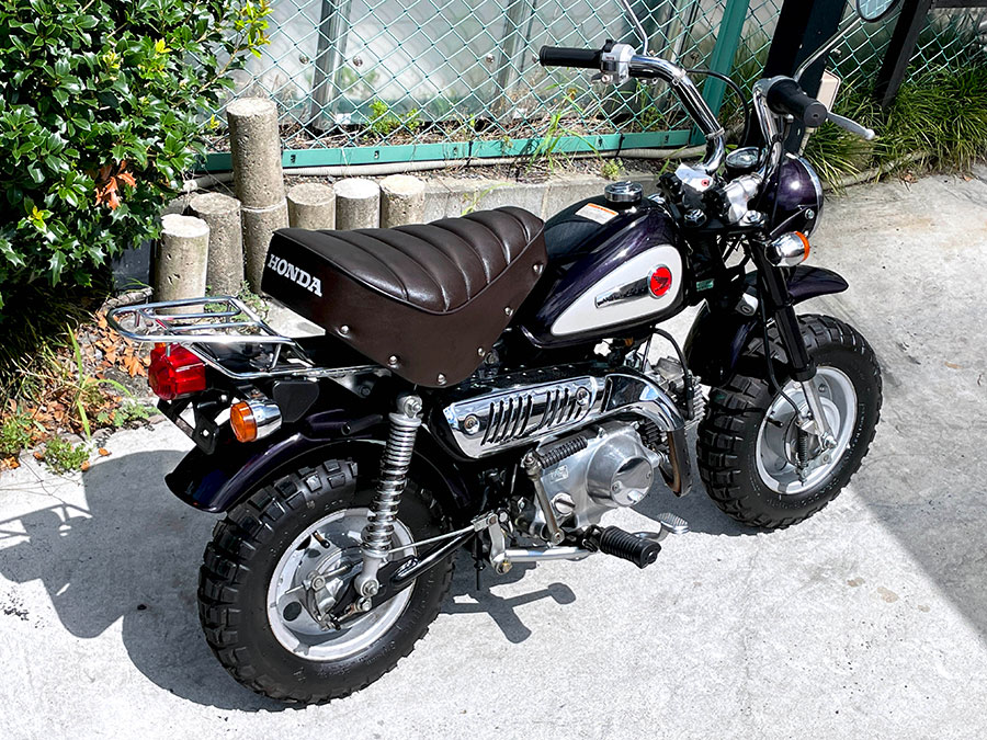 HONDA MONKEY Z50J – 京都のバイクショップSPEC-M（スペックエム