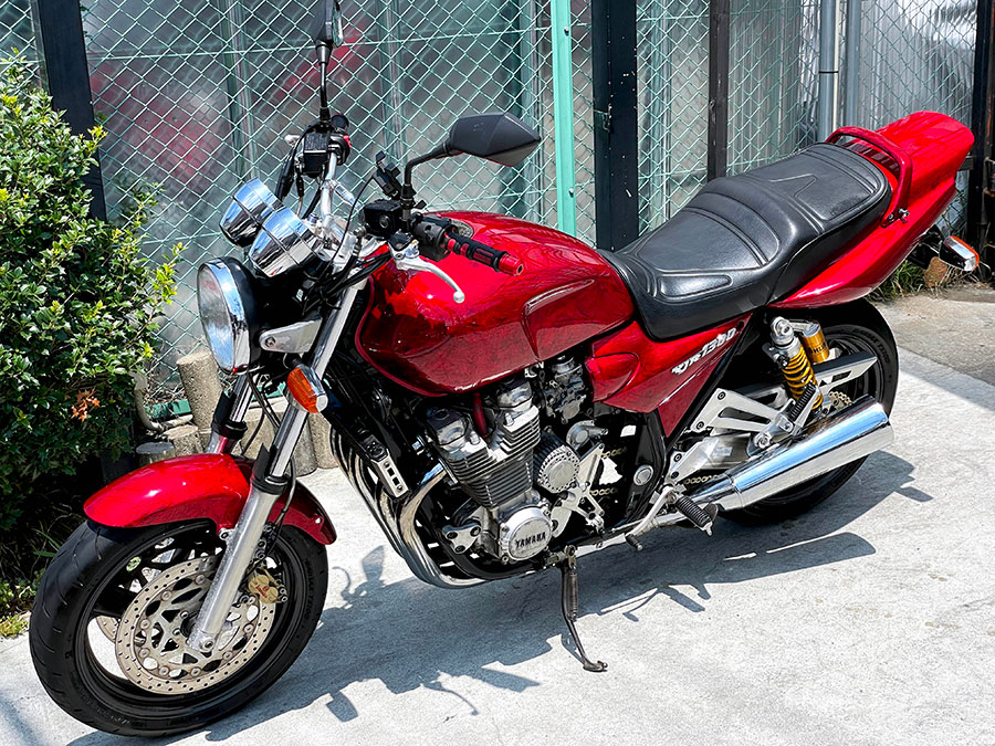 XJR1300 社外 フロントフェンダー △Y298！RP03J カスタム素材に
