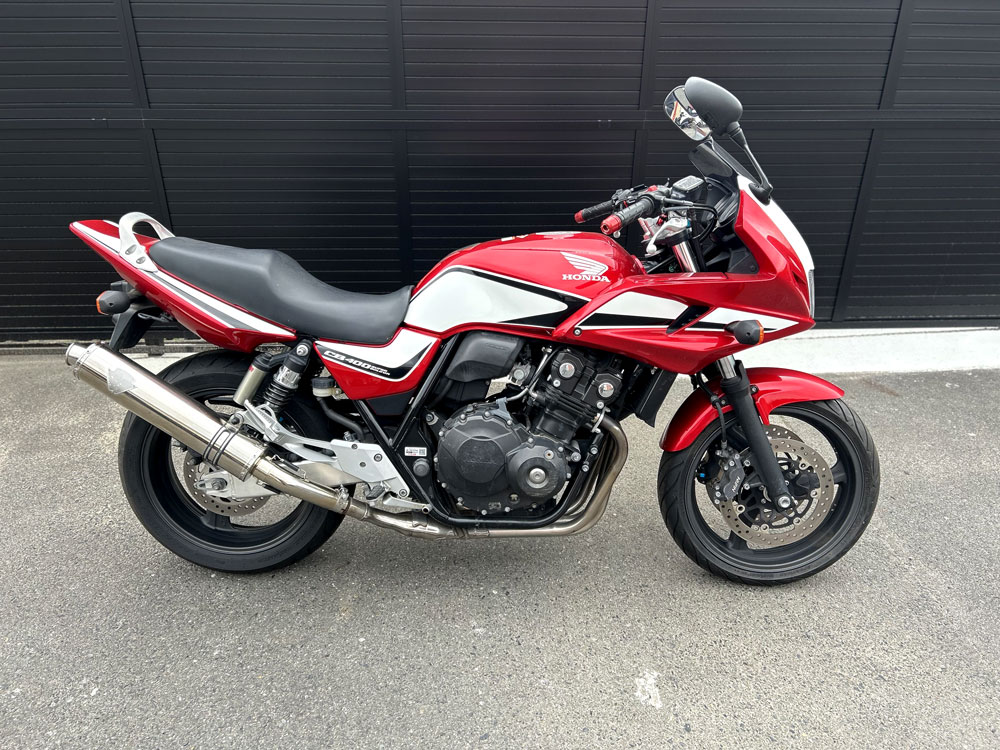 京都 中古バイク ホンダ バイク HONDA CB400SB REVO NC42 – 京都 