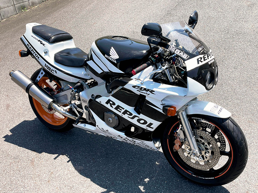 CBR400RR エキパイマフラー ホンダ 純正  バイク 部品 NC29 コケキズ無し 品薄 希少品 車検 Genuine:22325053