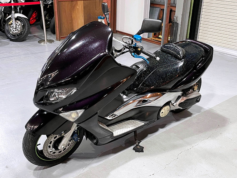 YAMAHA T-MAX500 SJ02J – 京都のバイクショップSPEC-M（スペック