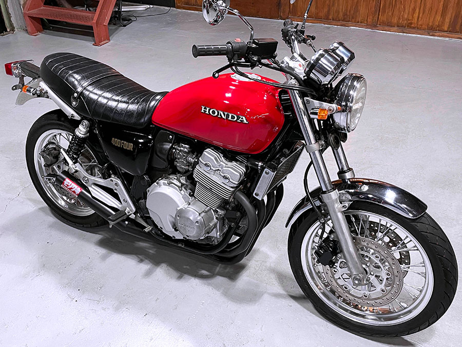 真紅のフォアー【リボルト沖縄】（ホンダ CB400 FOUR）by REVOLT