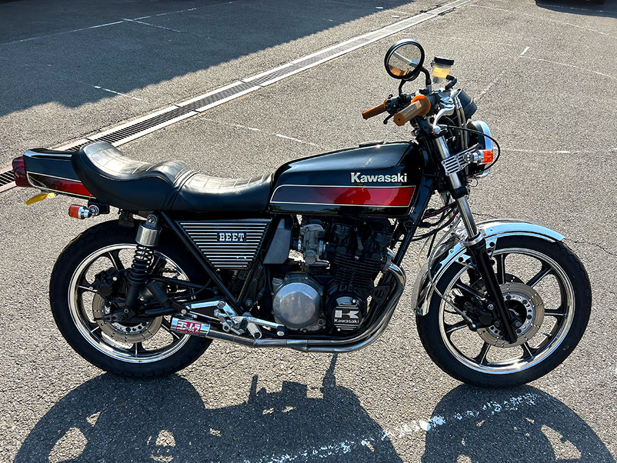 京都 中古バイク バイク販売 KAWASAKI Z550FX KZ550B – 京都の
