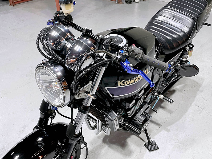 KAWASAKI ZRX-2 ZR400E – 京都のバイクショップSPEC-M（スペック