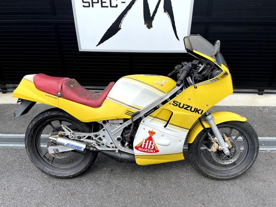 送料込み RG250Γ GJ21A 初期型 RG250ガンマ サービスガイド