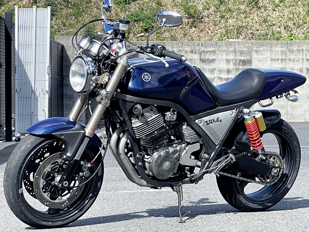 お歳暮 人気 中古バイク YAMAHA SRX-6 1JK – 京都のバイクショップSPEC-M 4937 水上オートバイ用