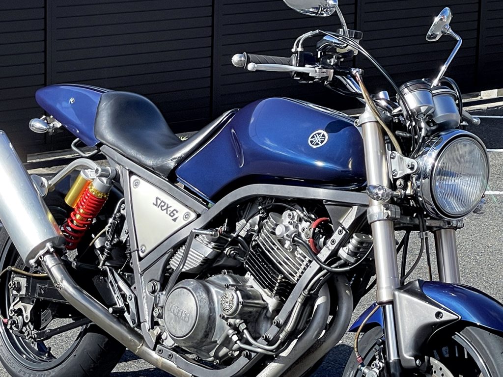 中古バイク YAMAHA SRX-6 1JK – 京都のバイクショップSPEC-M 4937