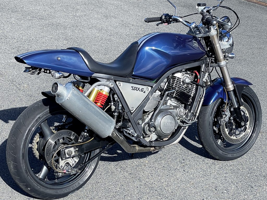 中古バイク YAMAHA SRX-6 1JK – 京都のバイクショップSPEC-M 4937