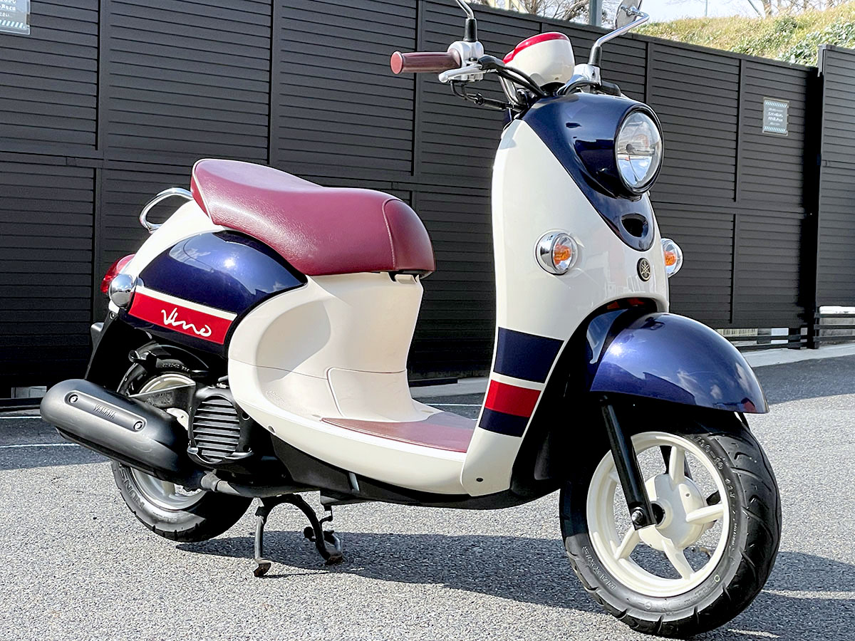 中古バイク YAMAHA Vino DELUXE｜SA54J – 京都のバイクショップSPEC-M 5091