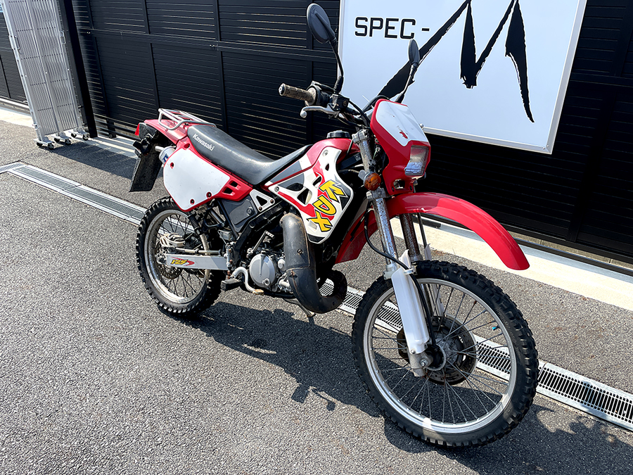 中古バイク KAWASAKI KDX125SR｜DX125B – 京都のバイクショップ