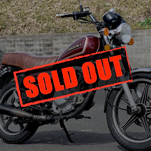 中古バイク SUZUKI GN125-2F – 京都のバイクショップSPEC-M（スペック