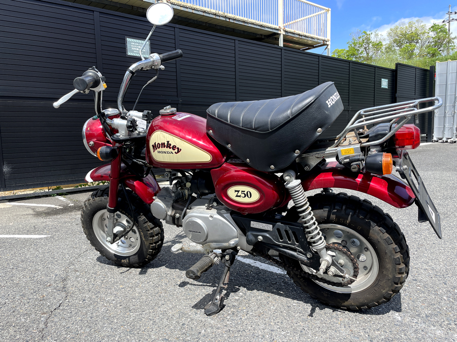 コンパクトで小粋なレジャーバイク 「ホンダ モンキー」のカラー