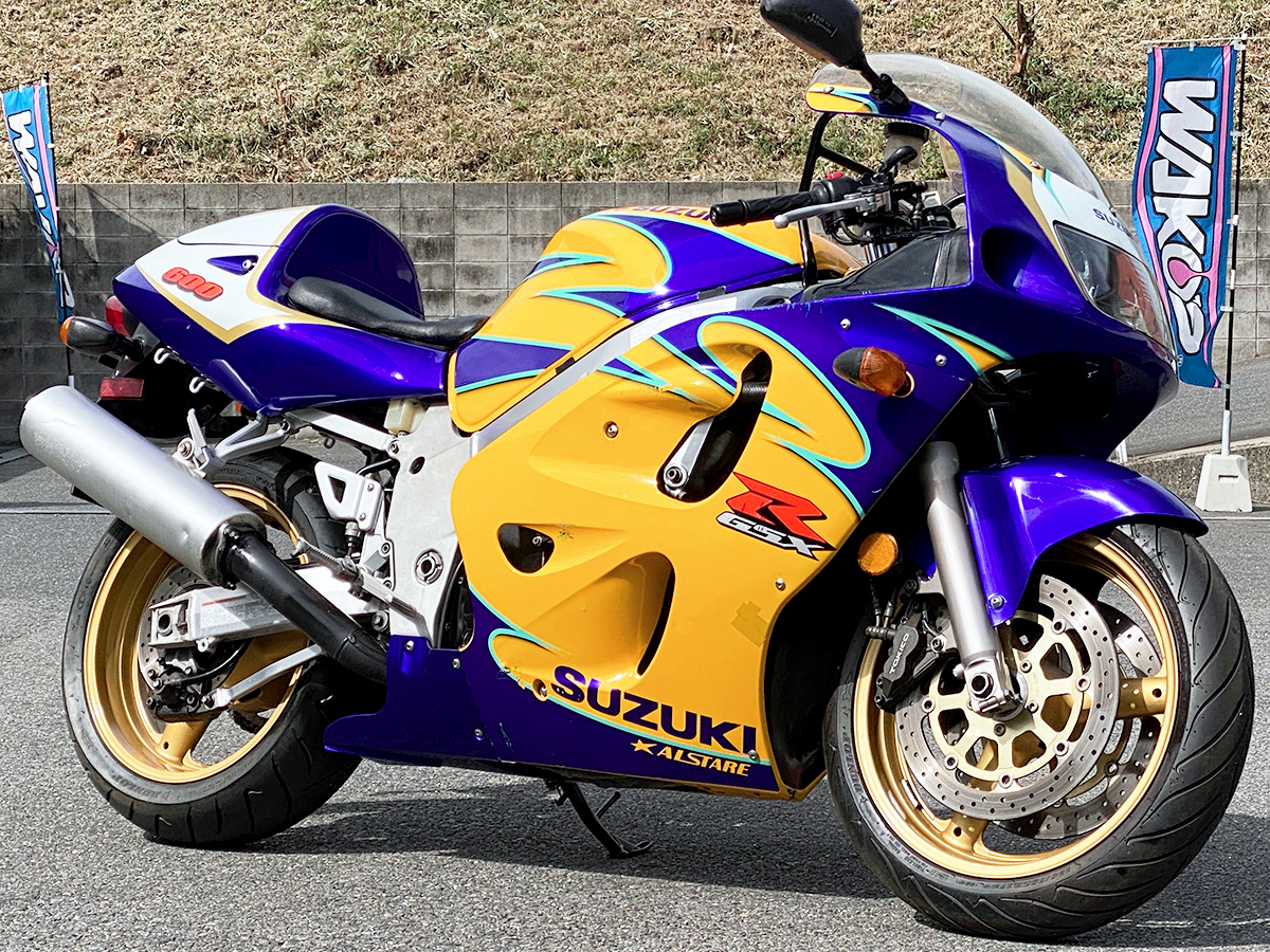 中古バイク SUZUKI GSX-R600｜GN78A – 京都のバイクショップSPEC-M