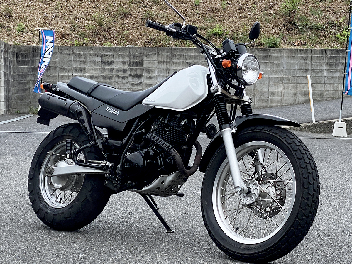 TW自賠責付き 動画アリ☆YAMAHA☆TW200CUSTOM☆整備済みの自賠責付き(現在